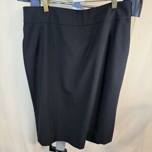 Boss Veronice4 Black Pencil Skirt, US 8, Rayon And  Elastane